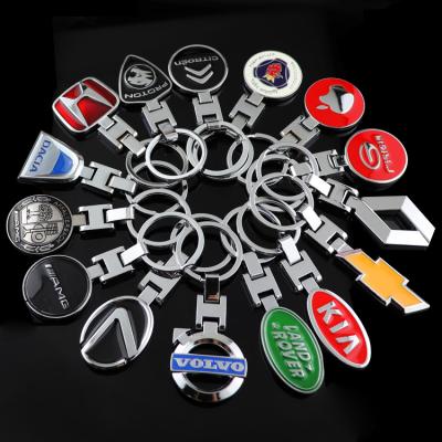 China Custom Car Logo Key Chains Key Rings Logo Metal Car Keychain For Men Personalized Souvenir Gifts Promotion for sale