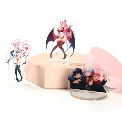 China Standee Standee Anime Figure Acrylic Custom Recyclable Transparent Wholesale Stand Acrylic for sale