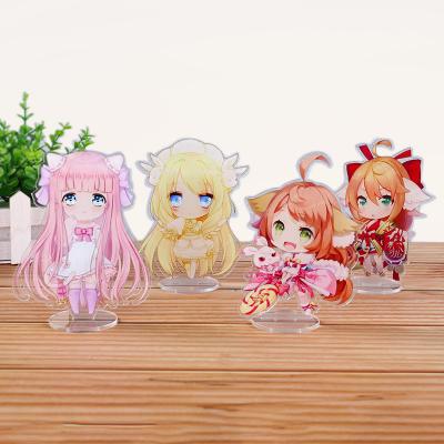 China Custom Clear Acrylic Standee Standee Anime Figure Cartoon Anime Acrylic Eco-friendly Cheap Standee Acrylic for sale