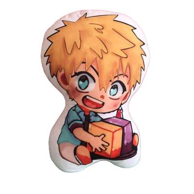 China Viable Wholesale Cute Decorative Anime Designer Custom Cutout Pillow Bed Pillow Case for sale