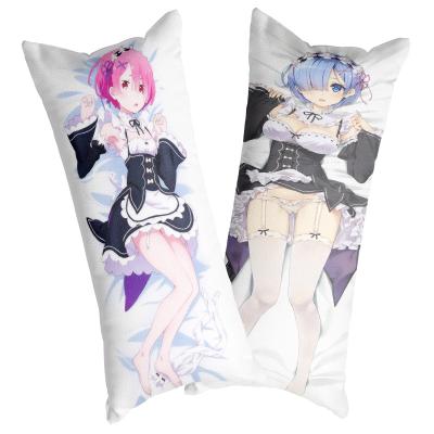 China Double Viable Hot Side Soft Plush Pillowcase Dakimakura Anime Girl Anime Girl Body Pillows Custom Made for sale