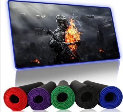 China Factory wholesale soft polyester printing sublimation mouse pad gamer extended anime large gaming custom mouse pad for sale