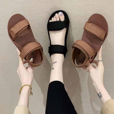 China 2021 fashion trend new women's sandals for indoor and outdoor wear PVC shoes beach shoes wholesale for sale