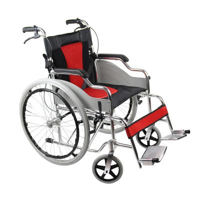 China Health Care Physiotherapy 24 Inch Fashion Leisure Flexible Modern Push Manual Wheelchairs for sale