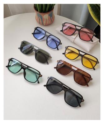 China High Quality Fashion Sunglasses Women's Lenses Brand Designer Custom Sunglasses Custom Made Double Bridge Fashion Women for sale