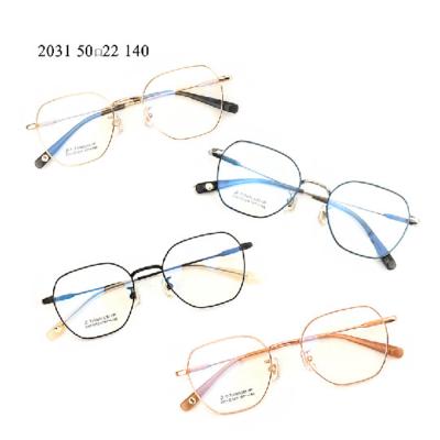 China 2021 Metal Frame Beta Good Beta Optical Glasses Unisex Eyewear For Men And Women For Titanium Glasses for sale