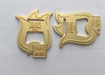 Cina Colore 2 dell'oro di 2.0MM in 1 placcatura olimpica di sport delle apribottiglie della medaglia in vendita