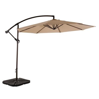 Cina Doppio ombrello 3M Cantilever Parasol Manual del patio del ristorante aperto in vendita