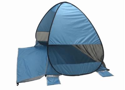 China 200x165x130CM 190T Polyester Pop Up Strandzelt Blau Outdoor Camping Sonnenschutz zu verkaufen