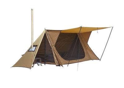 China 500*220*160cm Tenda de acampamento ao ar livre Ultra Light Waterproof Polyester Four Seasons Shelter à venda