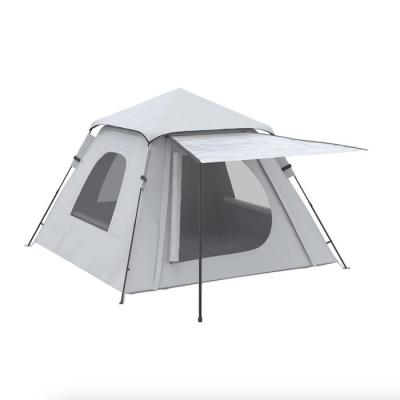 China 118*118*78.75 Zoll 2-3 Personen wasserdichtes automatisches Pop-Up-Campingzelt mit Glasfaserpfosten und Gitterfenstern zu verkaufen