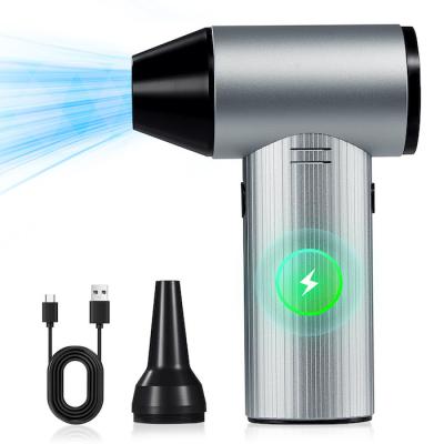 China Behoorlijke wandelbenodigdheden Pocket Handheld Turbo Fan Electric High Speed Haardroger Huishoudelijk Stofblazer Industriële Gewelddadige Handheld Fan Te koop