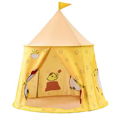 China Kleine Polyestertipi Pop omhoog Openlucht het Kamperen Tentenjonge geitjes die Huis H120XD116cm spelen Te koop