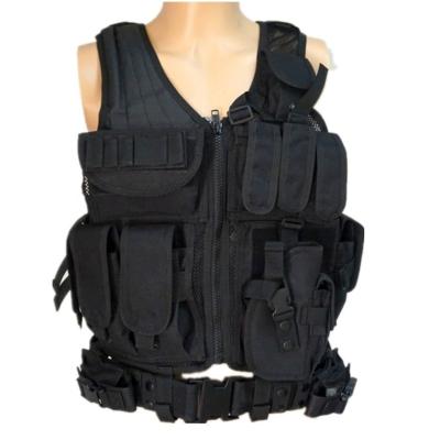 China Lightweight Breathable Police Equipment Army Tactical Military Combat Mesh Vest for sale