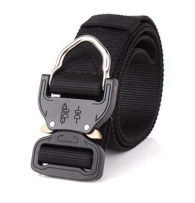 China Multi Function Tactical Nylon Webbing Tactical Belt For Special Force Combat Military Soldier for sale