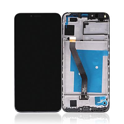 China IPS For Huawei y6 2018 lcd honor 7a display screen touch assembly with frame for sale