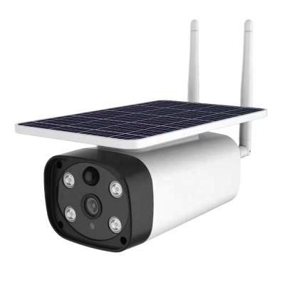 China Wardmay 1080P 2MP P2P NIGHT VISION Solar Powered 4G Security 4G CCTV Security IP Camera 4G SIM Card Solar Camera for sale