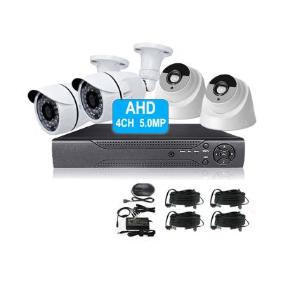 China NIGHT VISION WDM 5MP 2592P AHD DVR Kit 4CH Indoor Outdoor Camera Set Home Security CCTV for sale