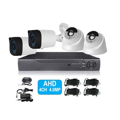 China NIGHT VISION 4CH AHD Security CCTV Camera System from CCTV Camera Supplier in Shenzhen for sale