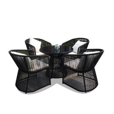 China China factory price modern dining round table and chair set with 4 chairs dining table rectangle dining table set for sale