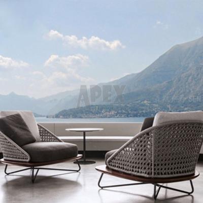 China Eco-friendly Rattan Material Rattan Rope Garden Patio Set Outdoor Furniture for sale