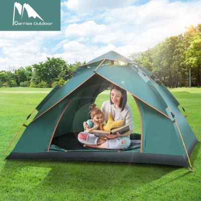 China Camouflage Play Tent 3-4 Person Rainproof Camping Tent/Field Double Single Beach Multi-person Outdoor Fully Automatic Camping Tent for sale