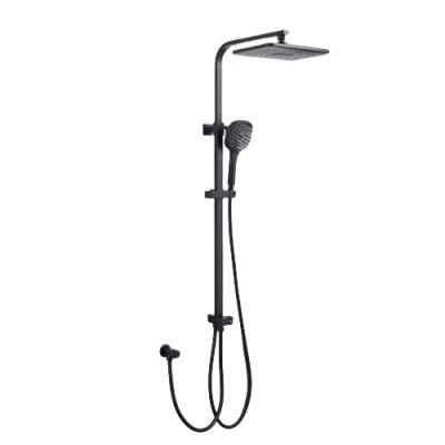 China Without Body Classic Matte Black Shower Faucet Stainless Steel Electroplating And Chrome Plating Faucet for sale