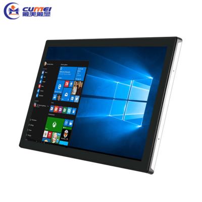 China 409.8(H)*230.4(V) 18.5 Inch Recessed Industrial Tablet PC Capacitive Touch Screen Equipments Dustproof Panel Android All In One PC for sale