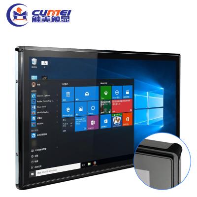 China 2019 Popular Customizable Touch Screen Smart Monitor Flat Seamless Panel Recessed Industrial Tablet PC 10.1 for sale