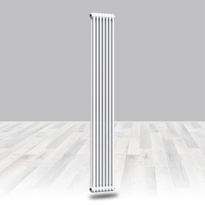 China Modern Vertical Wide Black Central Heating Radiator 200mm Small Column Radiator High Btu Column Radiator for sale