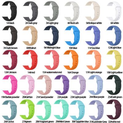 China Good Quality Soft/Skin Silicone Appropriate Price Affinity I Phone Straps Watch Band Watch Silicone Bands for sale