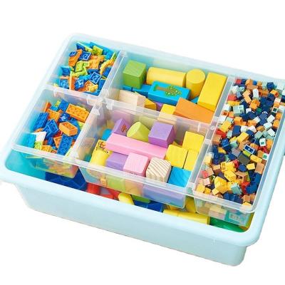 China Transparent Multi-case Viable Storage Box Toys Storage Boxes & Trash Bins Cardboard Injection CLASSIC Toys Organizer Rectangle for sale