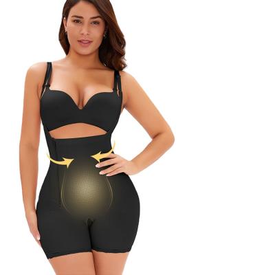 China Breathable High-waist Panty Control Bodysuit Tummy Slimming Corset Waist Trainer Leggings for sale