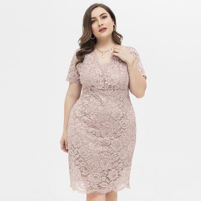 China Factory direct sale anti-static high quality plus size lace casual women's sexiest dress for sale