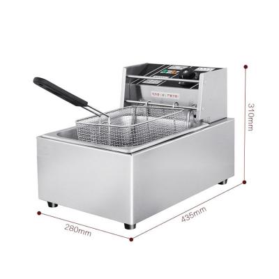 China Good Price DZLDF-81 Electric Corn Dog Fryer Automatic Commercial Electric Deep Fryers for sale