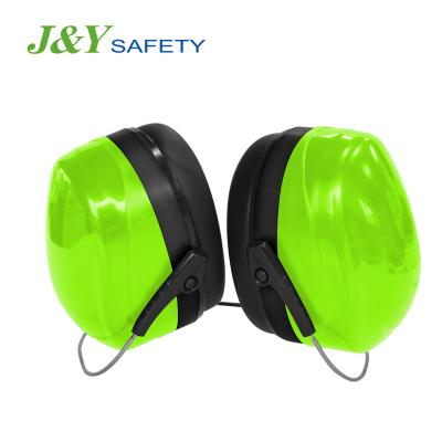 China Stainless Steel Neckband Soft Ear Muffs Hearing Protective CE Certified Earmuffs for sale