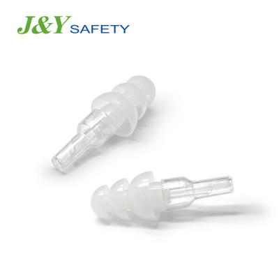 중국 New Type Musician Silicone Transparent Ear Plug Hearing Protection ANSI Approved Safety Earplugs 판매용