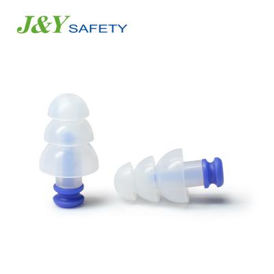 중국 High Fidelity Christmas Shape Reusable Silicone Party Earplug For Music Concerts 판매용