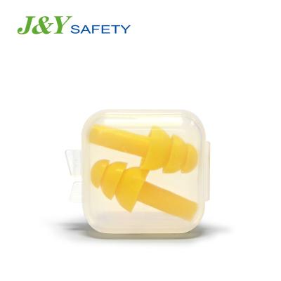 Китай Reusable Waterproof Soft Silicone Earplugs Noise Protective Ce Ansi Approved Safety Earplugs продается