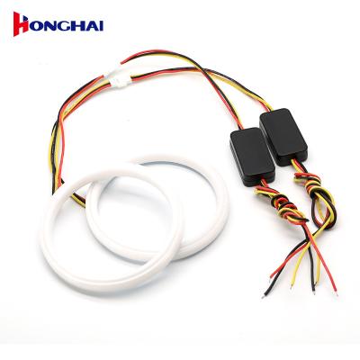 China Amber Motorcycle Auto Halo Rings 12V 24V Light White 60mm Headlight Cotton Angel Eyes 60mm 70mm 80mm 90mm 95mm 100mm 110mm 120mm Car 70mm 80mm 95mm 90mm 100mm 110mm 120mm for sale