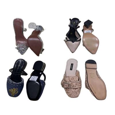 China Casual Wear Manufacturer Supplier China Packs Fashion Cheap Women Second Hand Shoes Used Shoes for sale