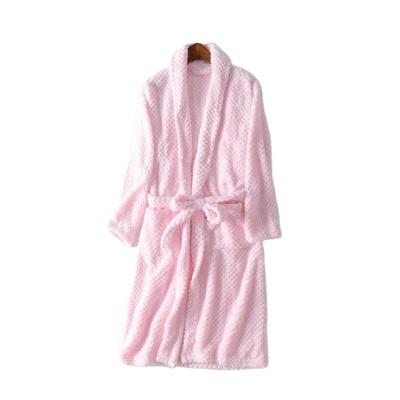 China Factory Supplier Brand News Fleece Bathrobe Women's Breathable Bathrobe for sale