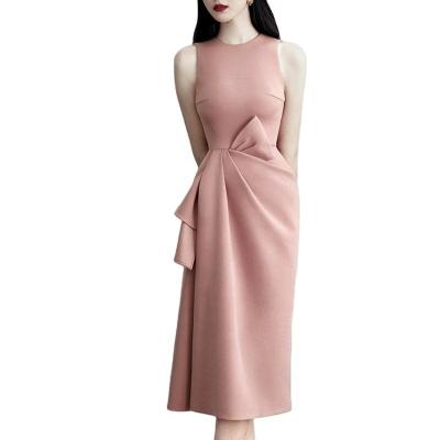 China Manufacturer Supplier Anti-static fashion women dresses women dresses withou sleeve women lady dress nice day wear for sale