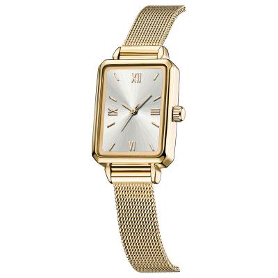 China China Hottest Logo Women Custom Quartz Gold Watch Water Resistant Manufacture Supply Personality Watches Women Luxury Wrist Watch for sale