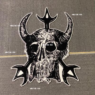 China Skull Mat Spell Card Dark Magic Non-Slip Nylon Secrets Design Custom Anime Print Blanket Custom WITNESS Cover for sale