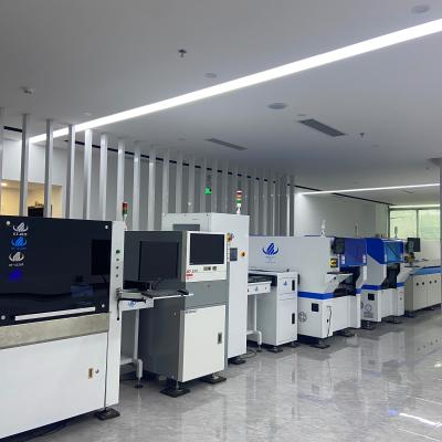 China semi automatic smd pcb high precision screen printer in smt production line 1250*300 mm for sale