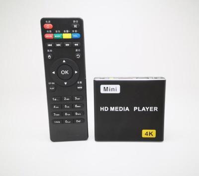 China New Mini Indoor 4K Media Player Support SD Cards USB Video Disk 1080P Media Player 2K PPT Photos Advertising HDD Player for sale