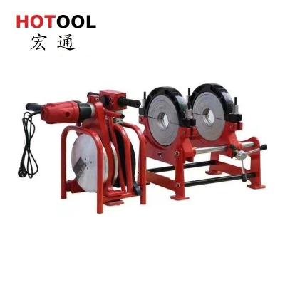 China Building material shops pe pipe butt welding machine 90-250mm, hand control, 2clamps for sale