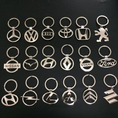 China China In Stock Car 3D Metal Logo Keychain For 4S Car Shops Gifts for sale