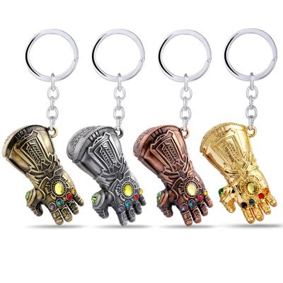 China Memories ; gifts marvel movie memorabilia Infinity War Thanos Glove Keychain for sale